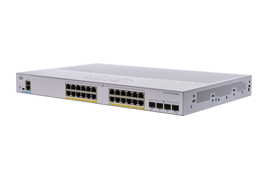 Cisco CBS350-24P-4G-UK 24-Port L2/L3 GE Managed Switch