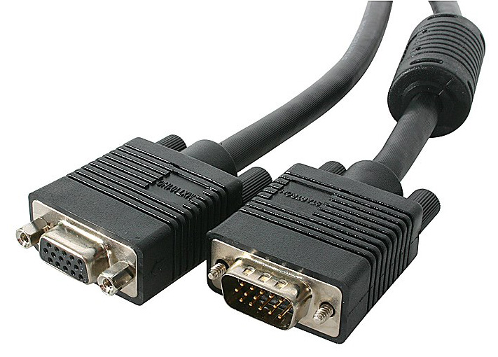 StarTech Coax High Resolution Monitor VGA Video Extension Cable - HD15 M/F
