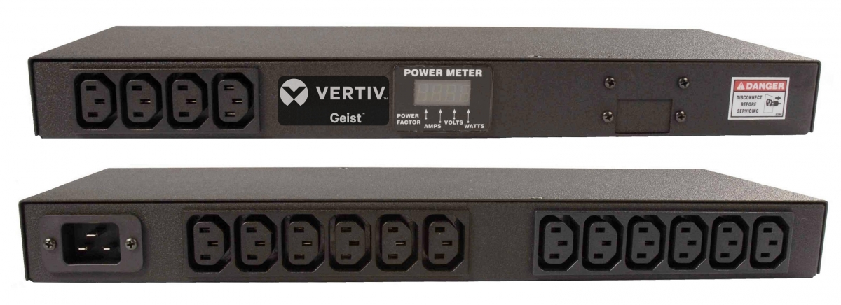 Vertiv G2232 Metered Standard rPDU 16A 230V 3.6kW Horizontal 12 x IEC C13