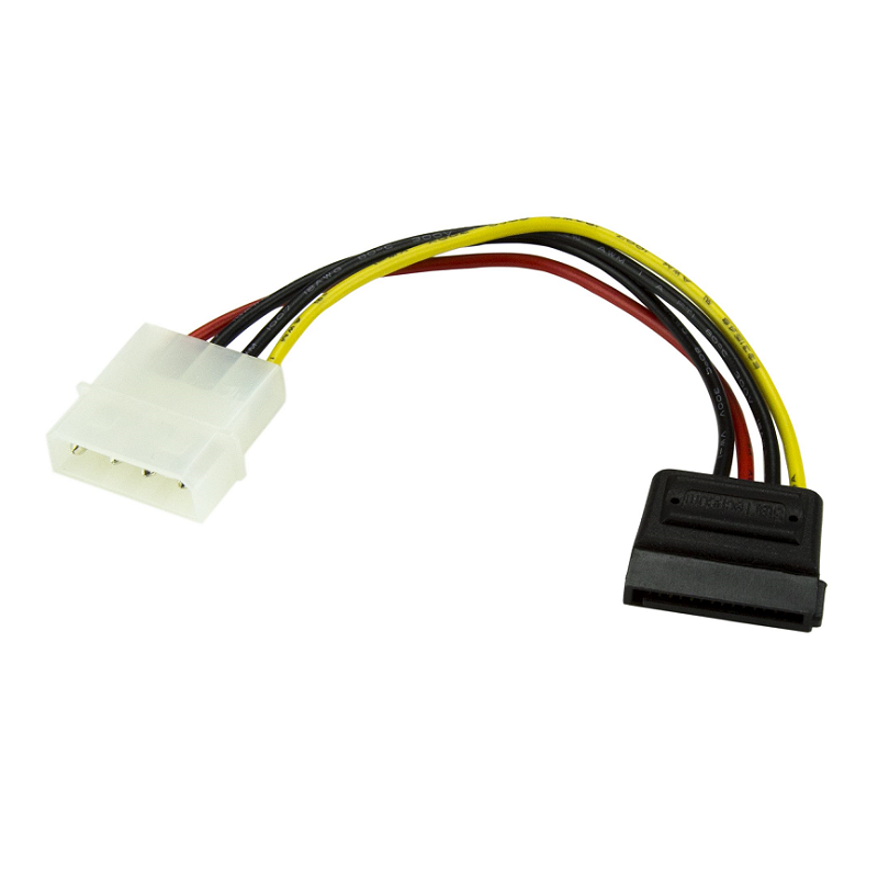 StarTech SATAPOWADAP 6in 4 Pin LP4 to SATA Power Cable Adapter