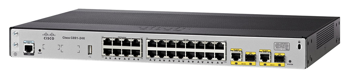 Cisco C891-24X Integrated Services Router