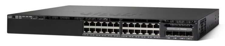 Cisco Catalyst WS-C3650-24TS-L LAN Base Switch