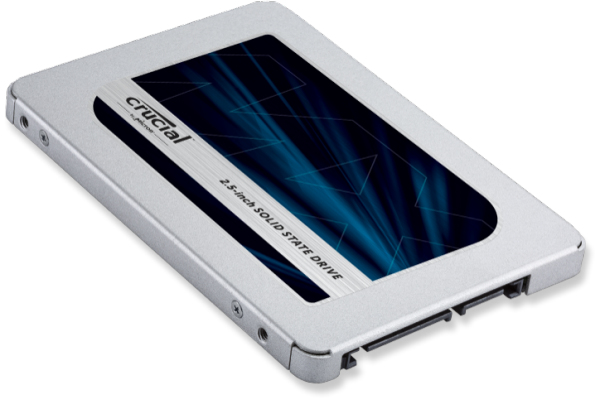 Crucial 2TB MX500 SATA 2.5-inch 7mm (with 9.5mm adapter) Internal SSD