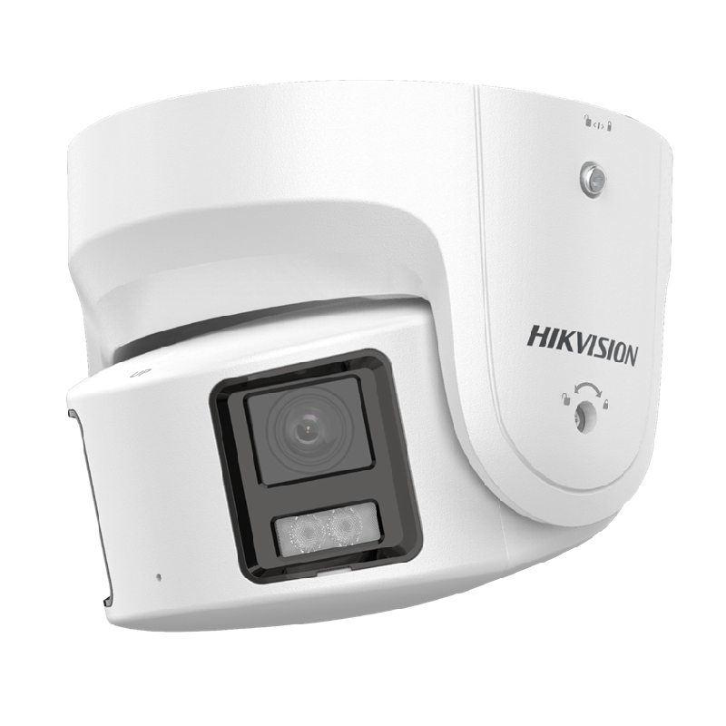Hikvision DS-2CD2387G2P-LSU/SL(4mm)(C) 8MP Panoramic ColorVu Fixed Turret Network Camera