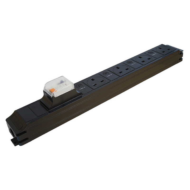 Marshall Tufflex UPR8043CE 4G Ind fuse & RCBO MT32/GST CE, Black, 2 Pk