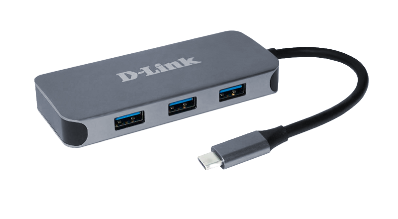 D-Link DUB-2335 6-in-1 USB-C Hub with HDMI/Gigabit Ethernet/ Power Delivery