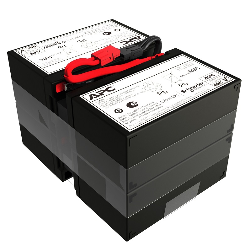 APC APCRBCV209 Battery Cabinet - 9000 mAh - 48 V DC - Lead Acid - Valve-regulated 10.1kg