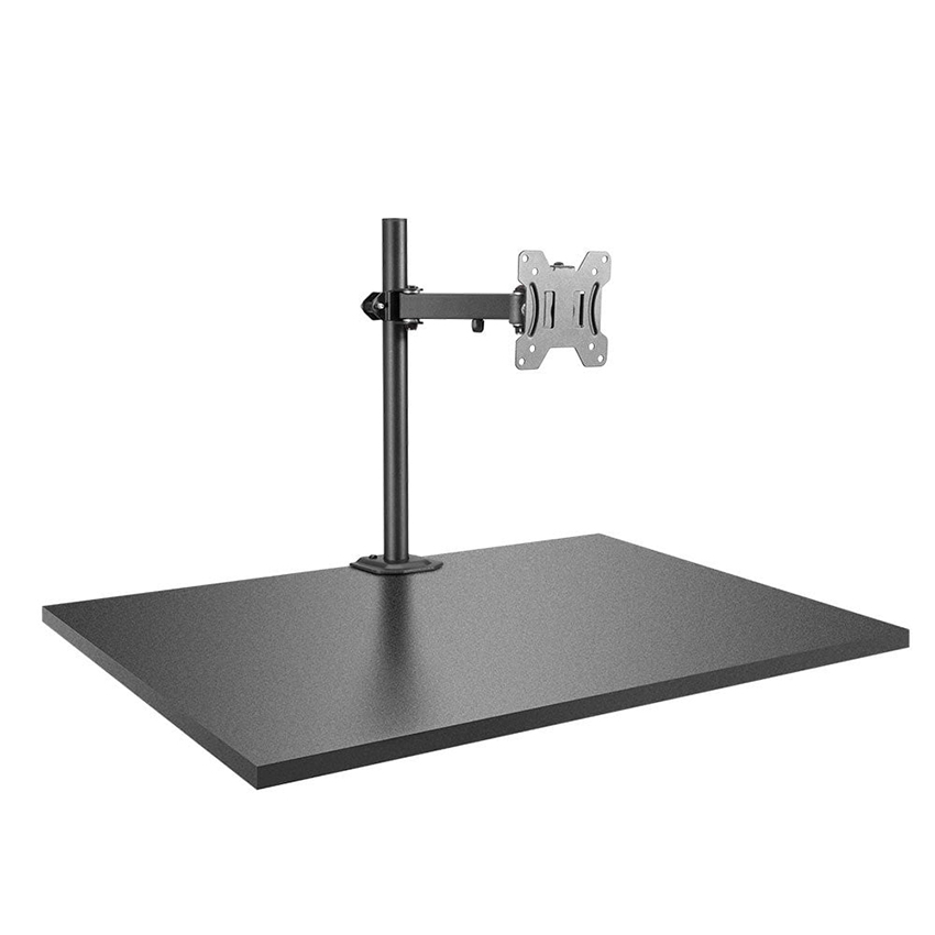 Lindy 40657 Single Display Bracket with Pole and Desk Clamp