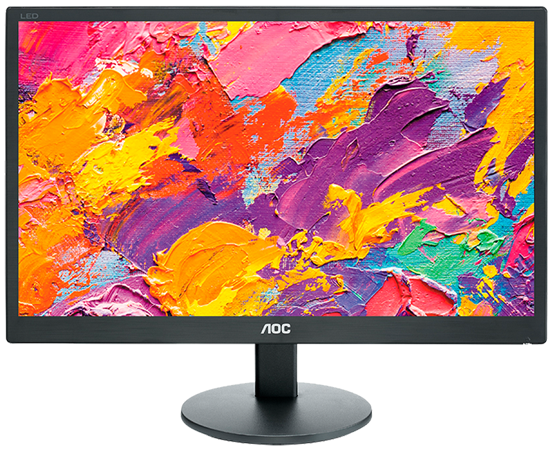 AOC E970SWN 18.5in WXGA LCD LED Display 1366 x 768 pixels Black