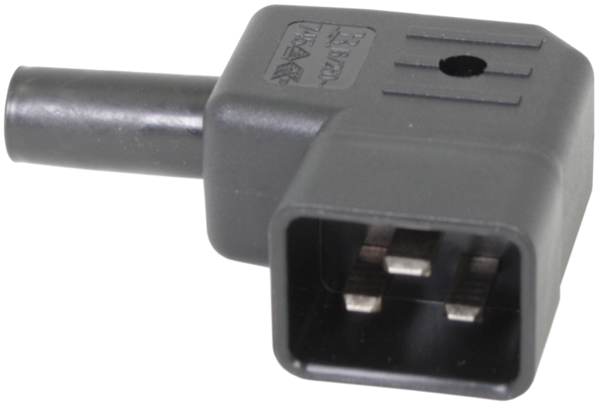 IEC C20 Right Angled Rewireable Connector