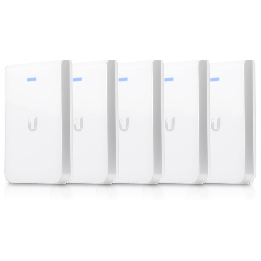 Ubiquiti UniFi AC In-Wall Wi-Fi Access Point - 5 Pack - UAP-AC-IW-5