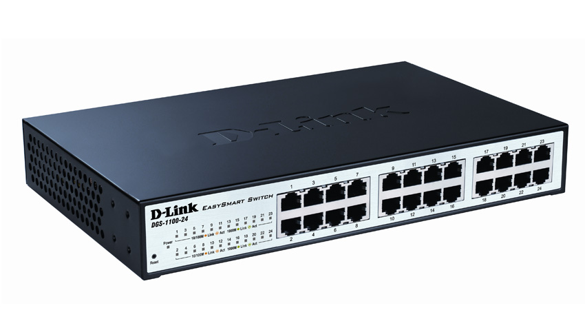 D-Link DGS-1100-24 24-Port Gigabit Easy Smart Managed Switch