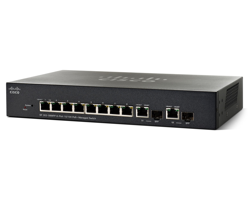 Cisco 300 Series Switch SF302-08MPP