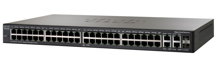 Cisco SMB SG300-52 SRW2048-K9-UK 48 Port Gigabit Switch
