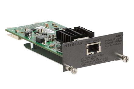 Netgear ProSAFE 10GBase-T RJ45 I/O Module  (AX745-10000S)