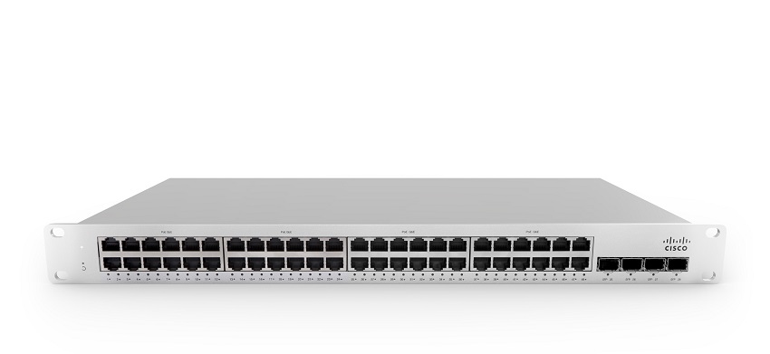Cisco Meraki MS210-48 48-Port Cloud Managed Stackable Gigabit Switch