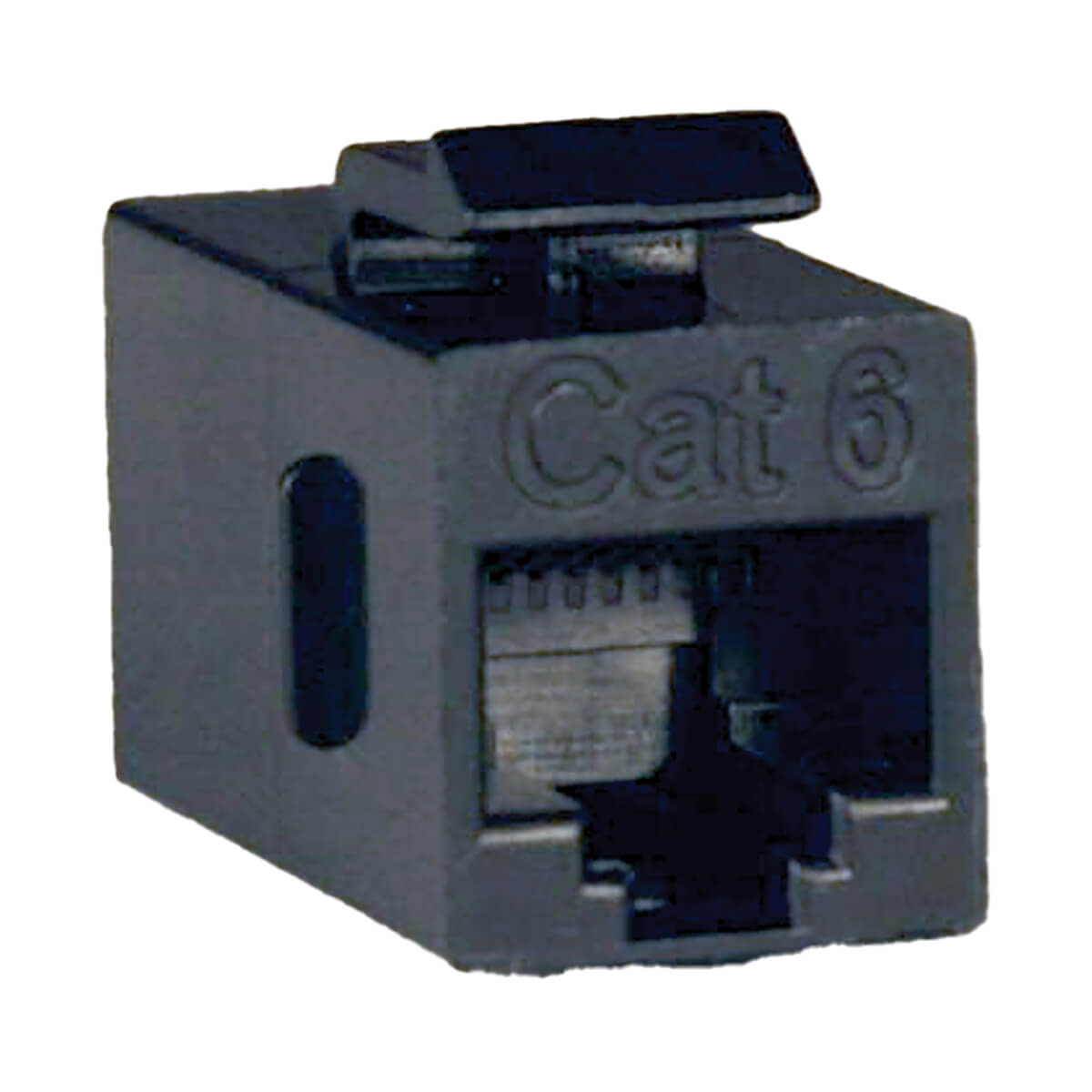Eaton N235-001 Cat6 Straight Through Modular In-line Snap-in Coupler (RJ45 F/F)
