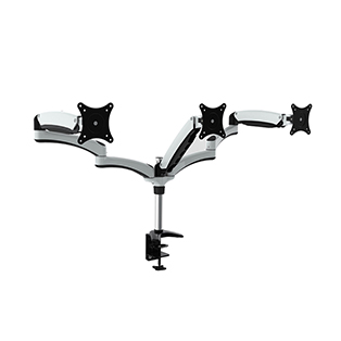Amer Mounts HYDRA3 Triple Monitor Mount Articulating Arms