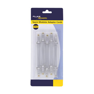 You Recently Viewed Fluke Networks Spare Modular Adapter K-Plug 4/6-Wire Cords, 5 Pack Image