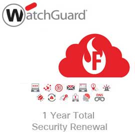 WatchGuard Total Security Suite Renewal/Upgrade for Firebox Cloud Medium
