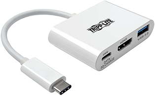 Tripp Lite U444-06N-H4U-C USB-C to HDMI 4K Adapter with USB-A Port