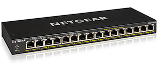 You Recently Viewed Netgear GS316PP-100EUS 16-Port Unmanaged PoE Gigabit Ethernet Switch Image