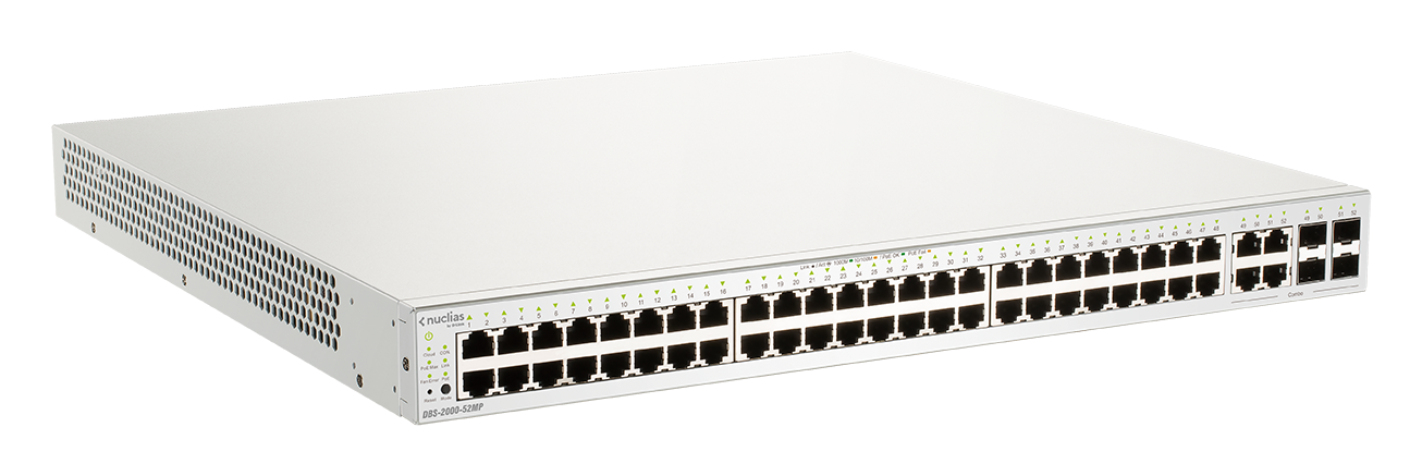 You Recently Viewed D-Link Nuclias Cloud DBS-2000-52MP 52-Port Managed PoE Switch Image