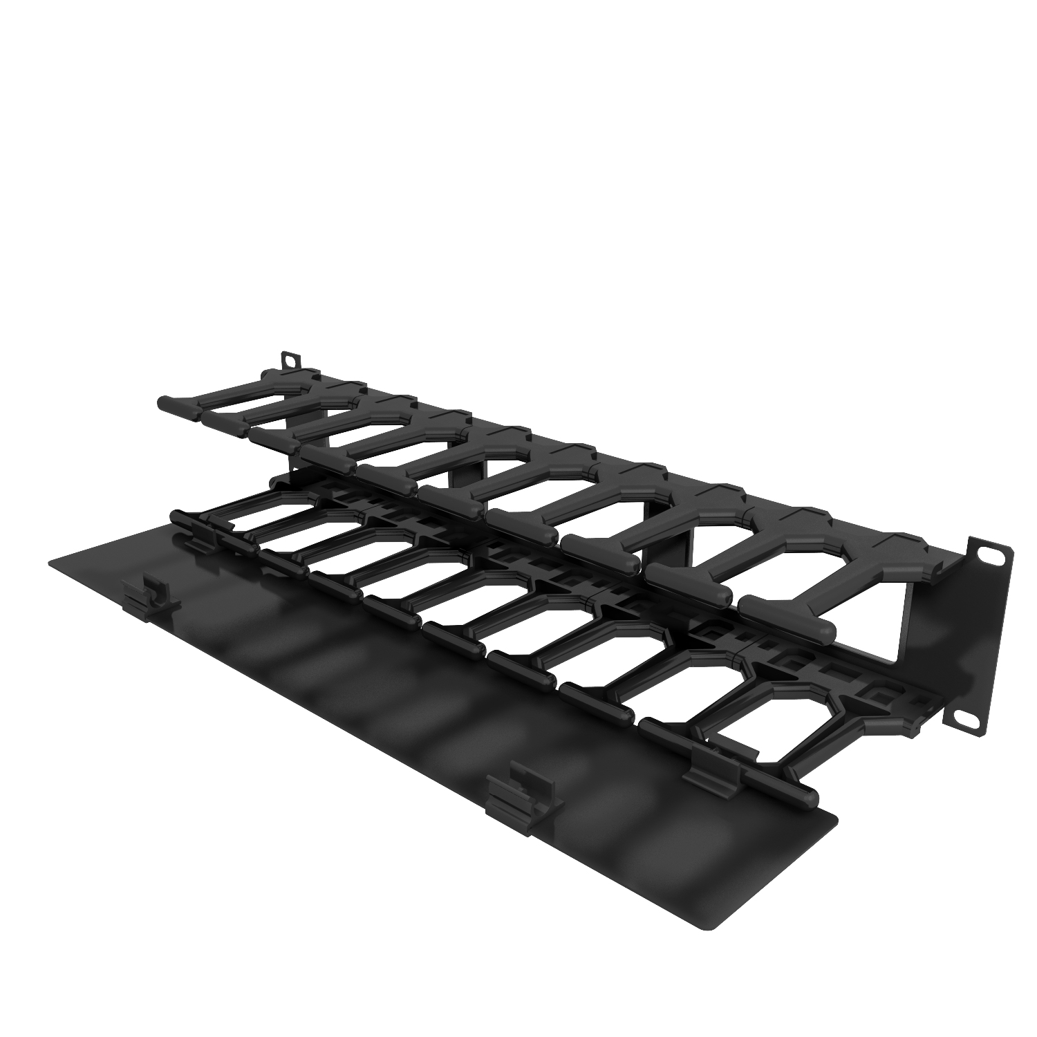 Vertiv VRA1003 2U x 4in Deep Horizontal Cable Manager