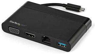 StarTech USB-C Display Mini Dock Hub w/ HDMI/VGA Travel Dock