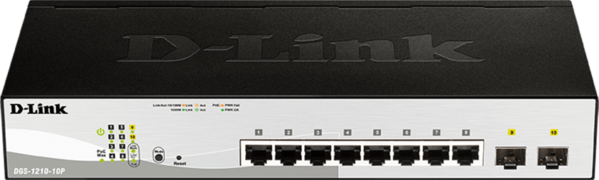Customers Also Purchased D-Link DGS-1210-10P 8-Port Gigabit Smart Managed PoE Switch Image