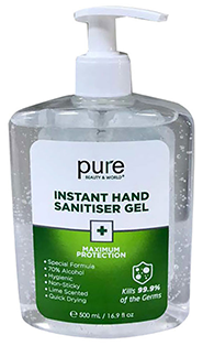 Pure Beauty & World Hand Sanitiser - 500ml