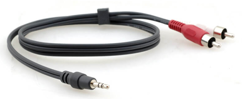 Kramer 3.5mm to 2 RCA Breakout Cable