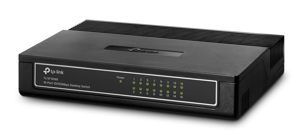 You Recently Viewed TP-Link TL-SF1016D 16-Port 10/100Mbps Desktop Switch Image
