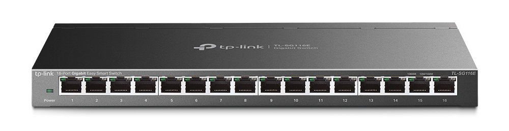 You Recently Viewed TP-Link TL-SG116E 16-Port Gigabit Desktop Pro Switch Image