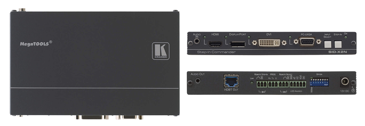 You Recently Viewed Kramer SID-X2N DisplayPort, HDMI, VGA DVI Auto Switcher Image
