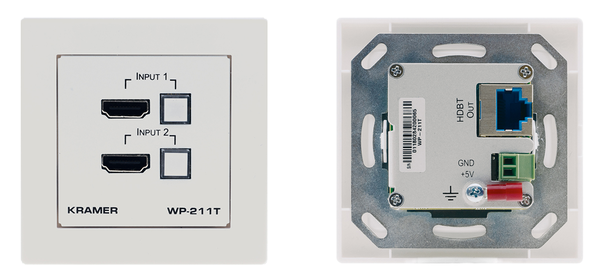 You Recently Viewed Kramer WP-211T/EU-80/86(W) Wall–Plate Switcher/Transmitter Image
