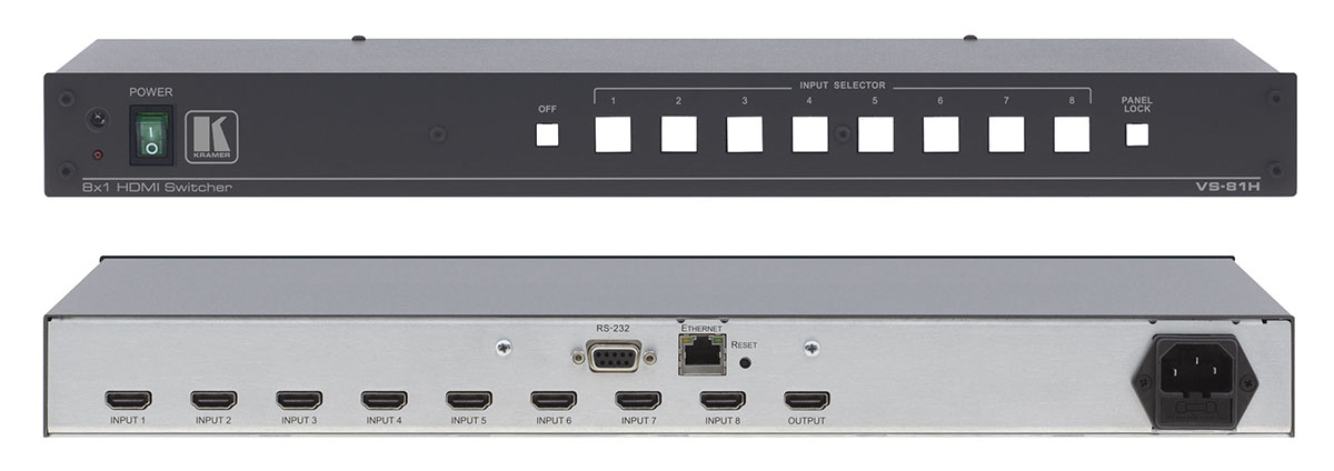 You Recently Viewed Kramer VS-81H 8x1 HDMI Switcher Image