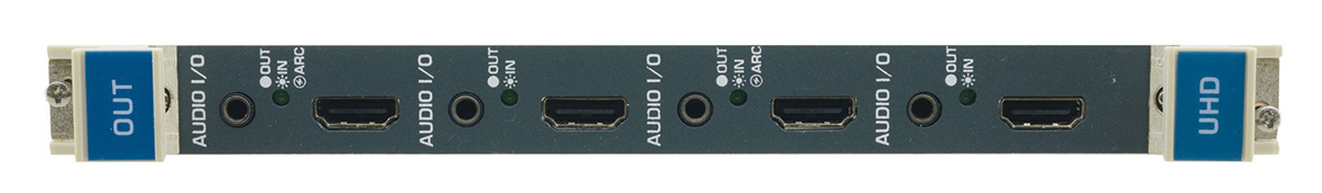 You Recently Viewed Kramer UHDA-OUT4-F32 4-Channel 4K60 4:2:0 HDMI Output Card Image