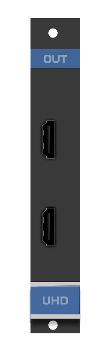 You Recently Viewed Kramer UHD-OUT2-F16 2-Channel 4K60 4:2:0 HDMI Output Card Image
