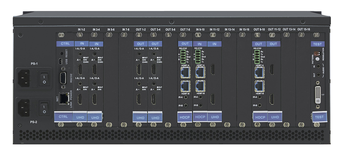 You Recently Viewed Kramer VS-1616DN-EM 2x2-16x16 Modular Digital MatrixSwitcher Image