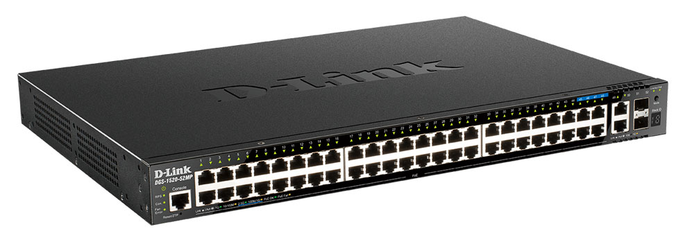 You Recently Viewed D-Link DGS-1520-52MP Layer 3 Stackable Smart Managed Switch Image