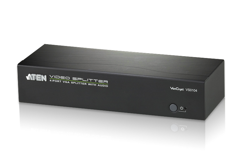 You Recently Viewed Aten VS0104 4-Port VGA/Audio Splitter (450MHz) Image