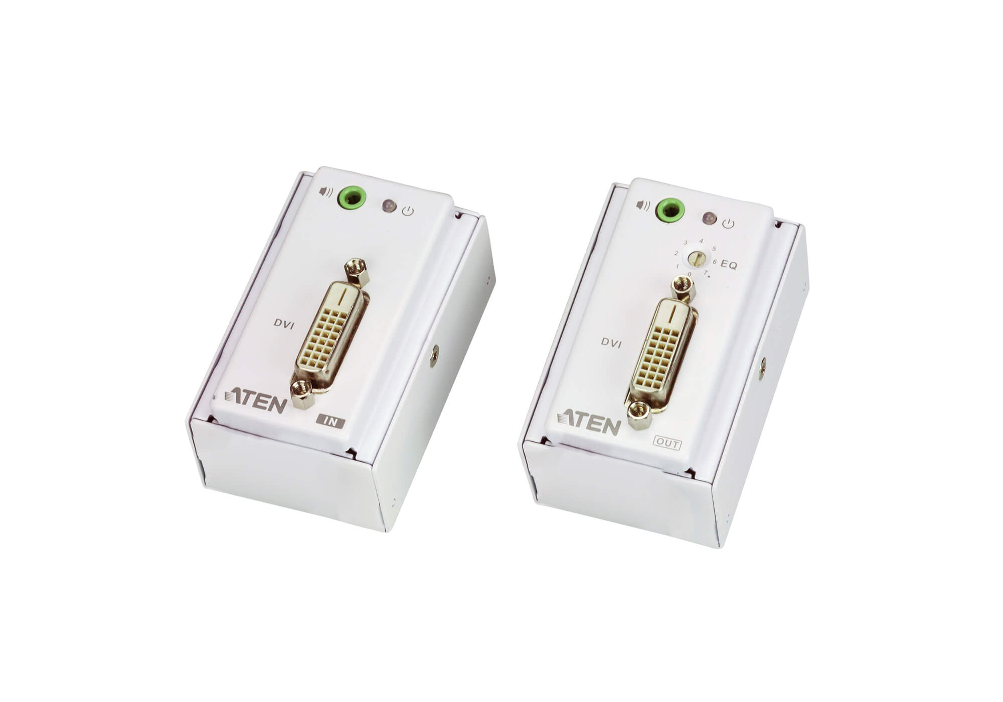 You Recently Viewed Aten VE607 Wall Plate DVI /Audio Cat 5 Extender,30M Image