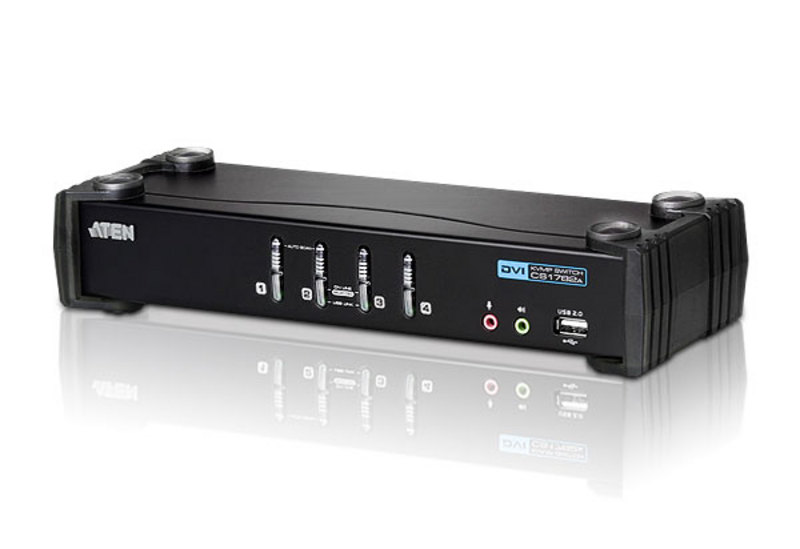 You Recently Viewed Aten CS1764A 4-Port USB DVI/Audio KVMP™ Switch   Image