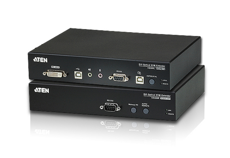 You Recently Viewed Aten CE680 DVI Optical KVM Extender 600M Image