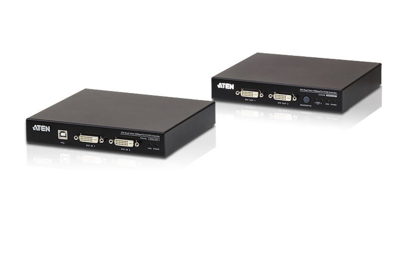 You Recently Viewed Aten CE624 USB DVI Dual View HDBaseT2.0 KVM Extender Image