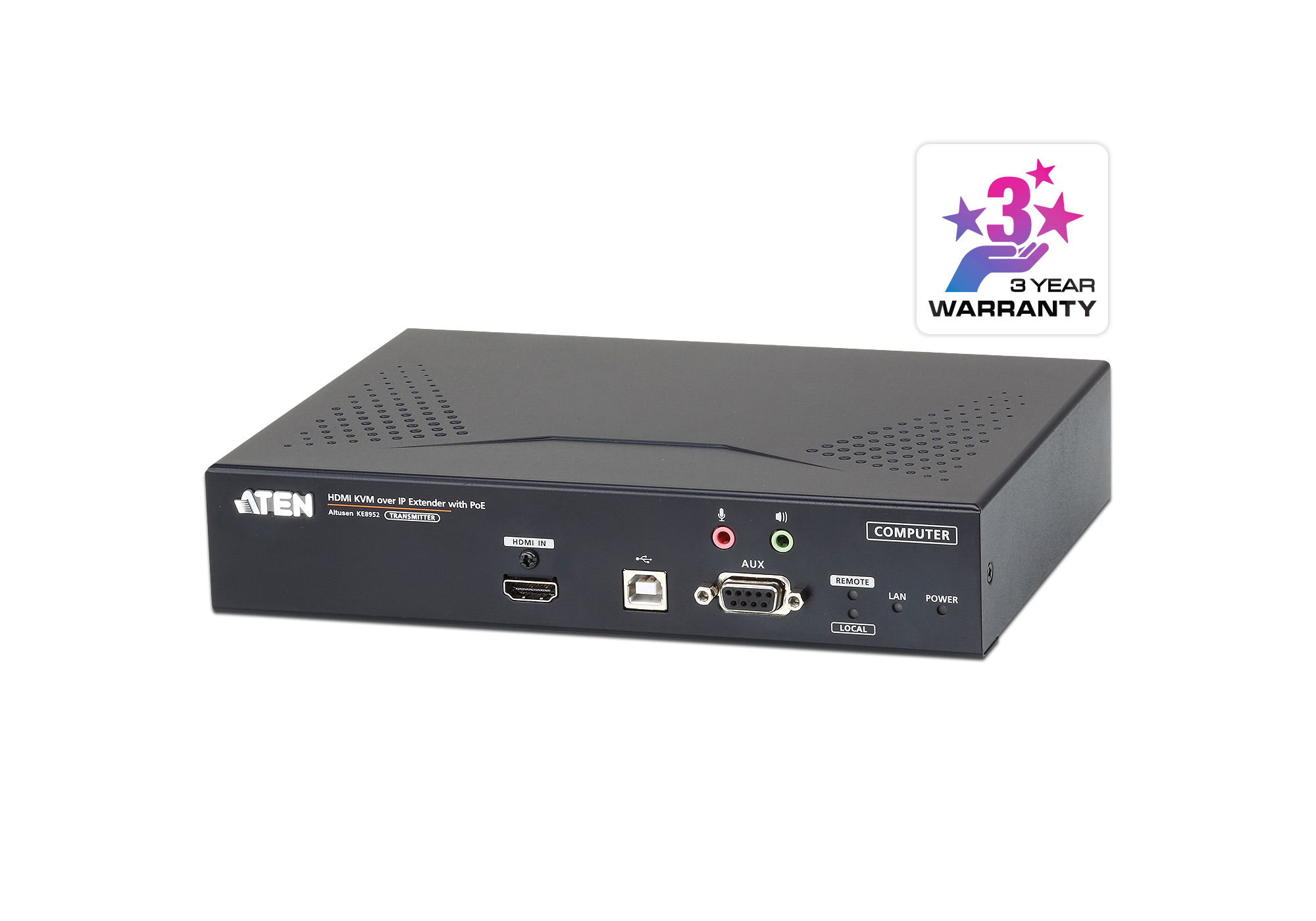 You Recently Viewed Aten KE8952T 4K HDMI KVM over IP Transmitter, PoE Image