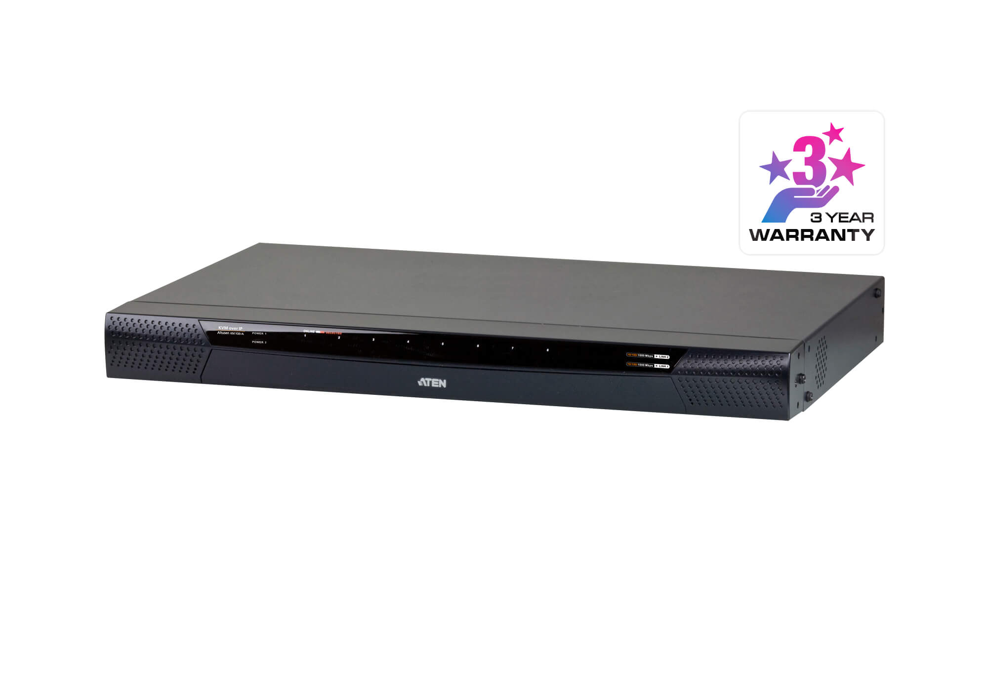 You Recently Viewed Aten KN1108VA 1Remote /1 Local 8 port CAT5 KVM Switch Image