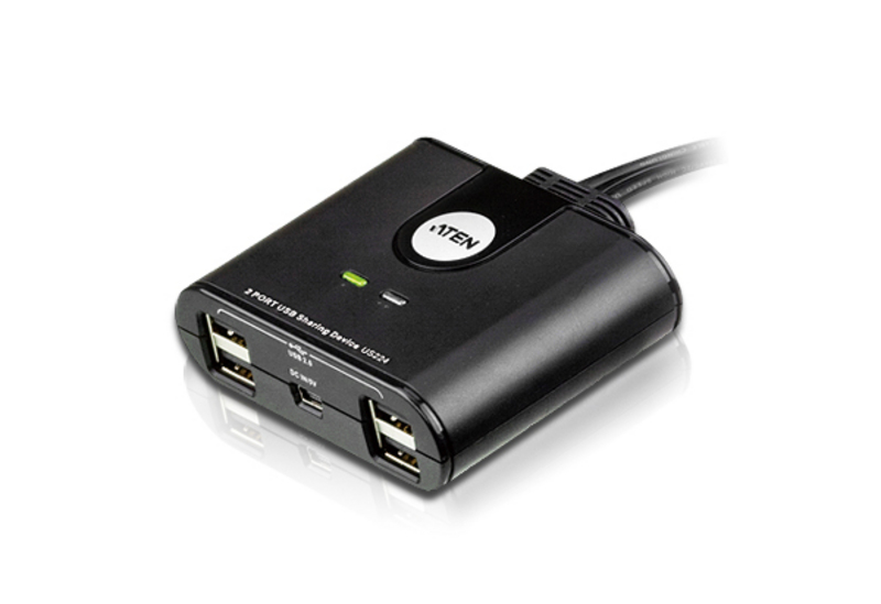 You Recently Viewed Aten US224-AT 2 port USB 2.0 Peripheral Sharing Switch Image