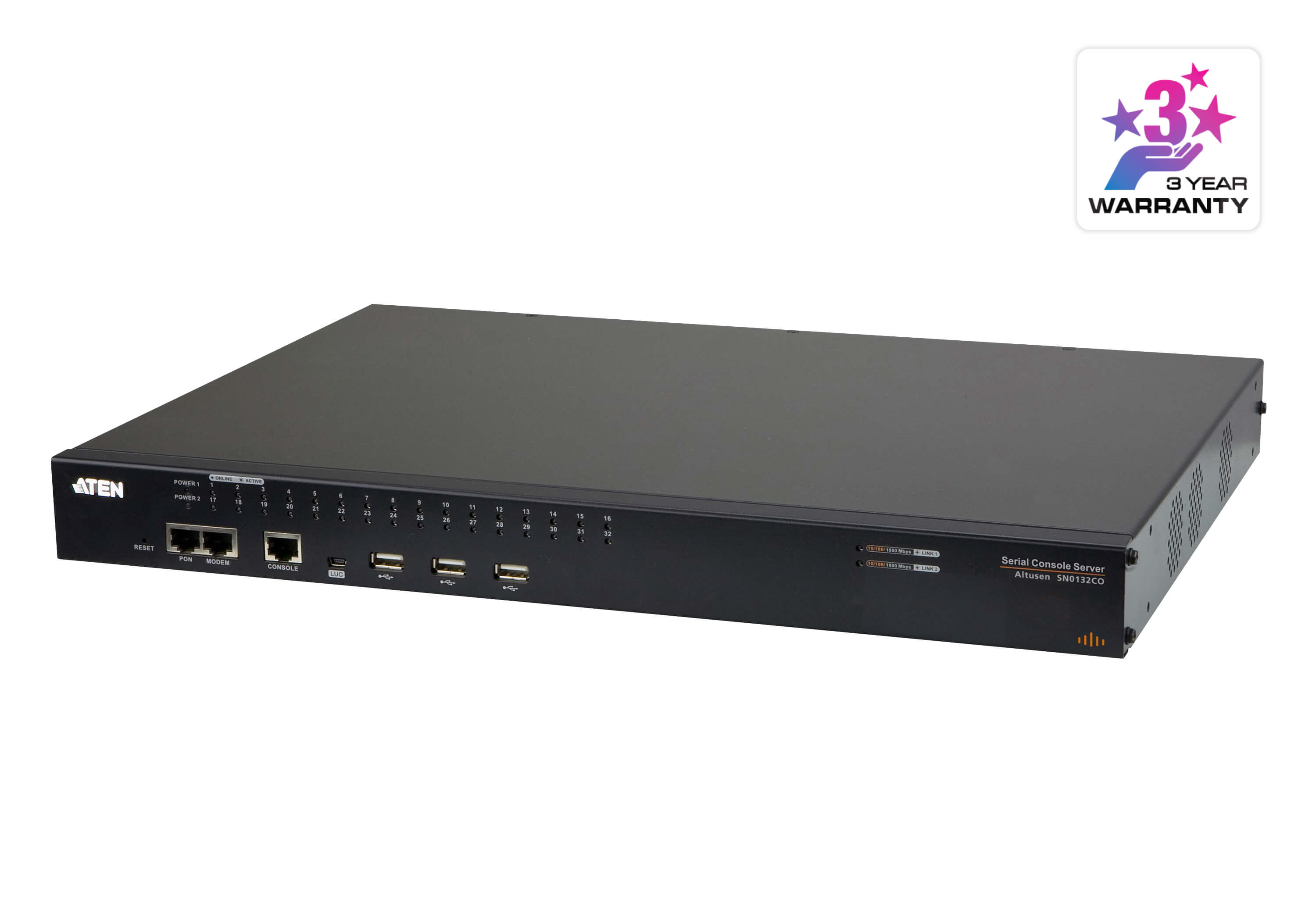 You Recently Viewed Aten SN0132CO 32-Port Serial Console Server Image